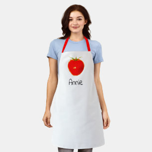 Delantal Apron de impresión todo-sobre Yummy Red Tomato 4An