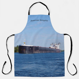 Delantal apron de Integridad Americana