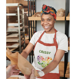 Delantal Apron de jardín de nombre personalizado