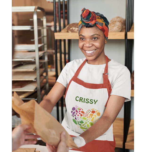 Delantal Apron de jardín de nombre personalizado (Subido por el creador)