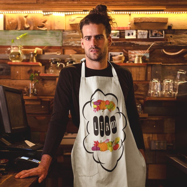 Delantal Apron de jardín de nombre personalizado (Subido por el creador)