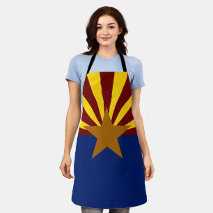Delantal Apron de la bandera de Arizona