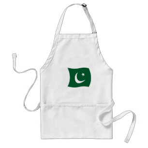 Delantal Apron de la bandera de Pakistán