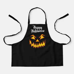 Delantal Apron de la Calabaza de Halloween