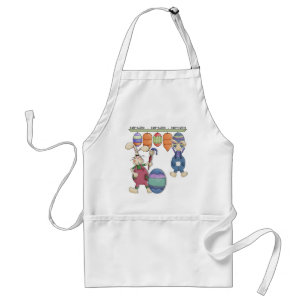 Delantal Apron de la caza de huevos de Pascua