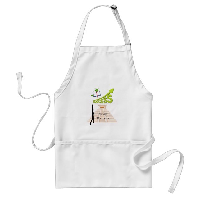 Delantal Apron de la cocina de éxito de las mujeres (Frente)