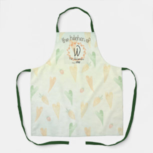 Delantal Apron de la cocina de Personalizable de garganta y