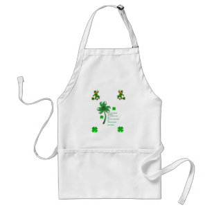 Delantal Apron de la Cocina del Día de San Patricio