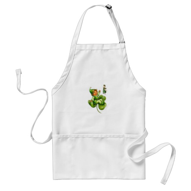 Delantal Apron de la Cocina del Día de San Patricio (Frente)