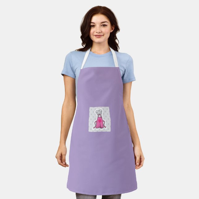 Delantal Apron de la cocina femenina elegante (Gastado)