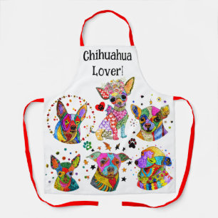 Delantal Apron de la escueta y colorida variedad chihuahua