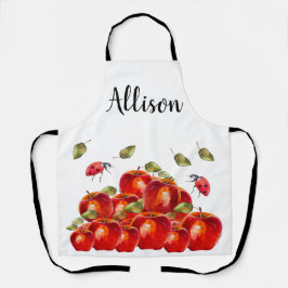 Delantal Apron de la Manzana Roja