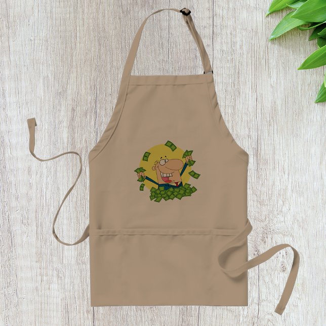 Delantal Apron de la pirámide de dinero (Subido por el creador)