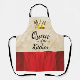 Delantal Apron De La Reina De La Cocina
