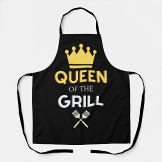 Delantal Apron de la Reina del Grill