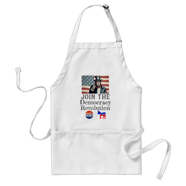 Delantal Apron de la Revolución Democrática (Frente)