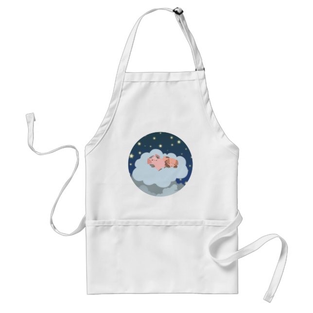 Delantal Apron de ladrones de Personalizado lindo (Frente)