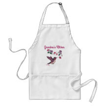 Apron de las mujeres de Hummingbird