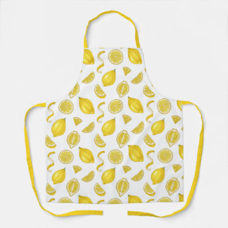 Delantal Apron de limón amarillo