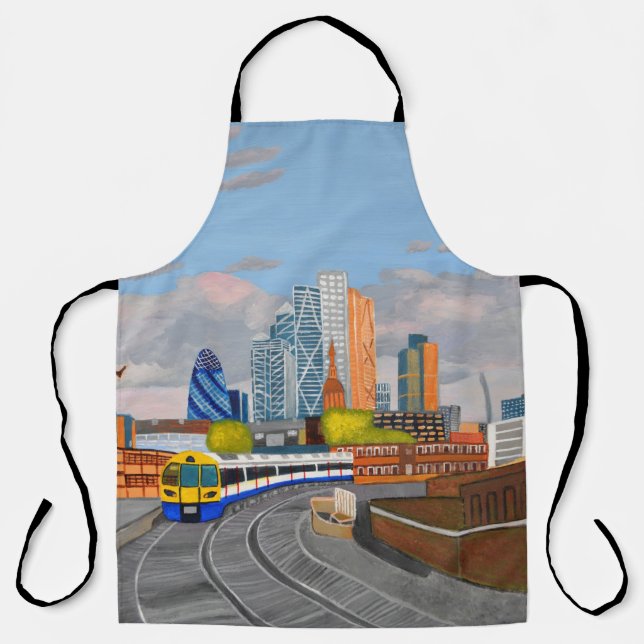 Delantal Apron de London Overground (Anverso)