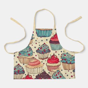 Delantal Apron de los Cupcakes Kids