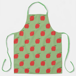 Delantal Apron de manzanas