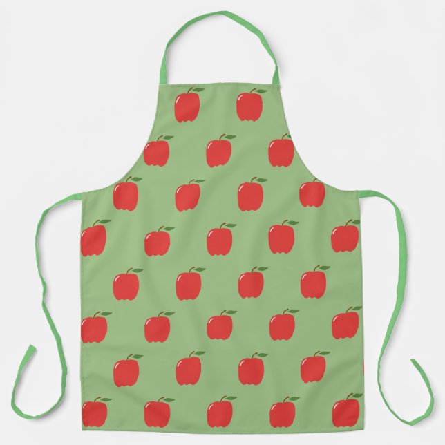 Delantal Apron de manzanas (Anverso)