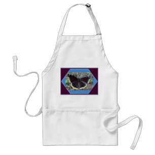 Delantal Apron de mariposa de ropa de luto