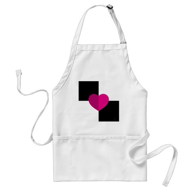 Delantal Apron de mucho corazón (Frente)