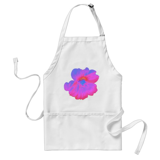 Delantal Apron de nasturcio rosado (Frente)