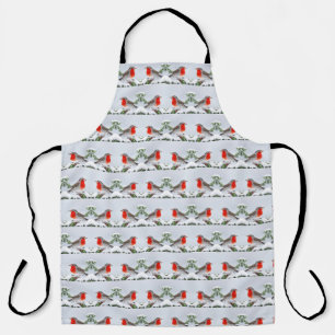 Delantal Apron de Navidades de vacaciones Red Robin