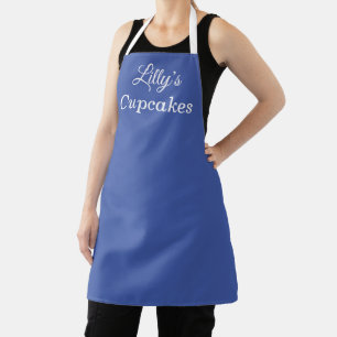 Delantal Apron de negocios azul
