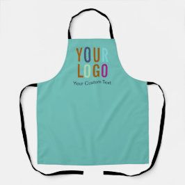 Delantal Apron de negocios de Personalizado negro con logot