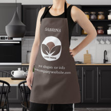 Apron de negocios elegante | Mocha Mousse | Person