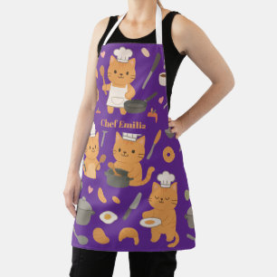 Delantal Apron De Nombre Personalizado Para Los Amantes Del