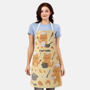 Delantal Apron De Nombre Personalizado Para Los Amantes Del