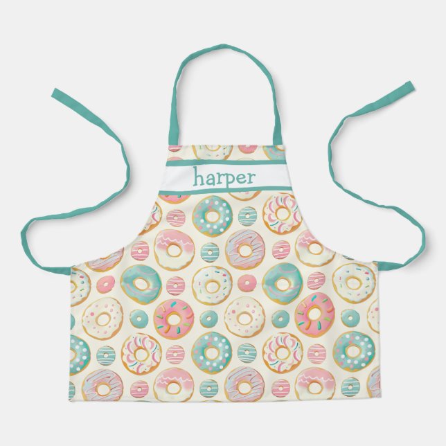 Delantal Apron de nueces de nogal infantil personalizado (Anverso)
