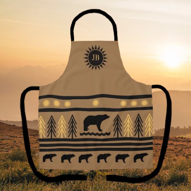 Delantal Apron de oso negro de la cosecha de otoño del suro (Subido por el creador)