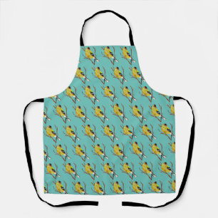 Delantal Apron de pájaro Goldfinch, Apron medio