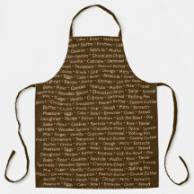 Apron de palabras de última hora
