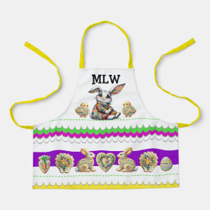 Delantal Apron de Pascua infantil adorable