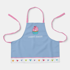 Delantal Apron de pasteles personalizados para chicas