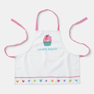Delantal Apron de pasteles personalizados para chicas