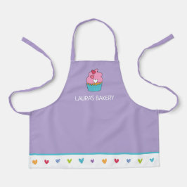 Delantal Apron de pasteles personalizados para chicas