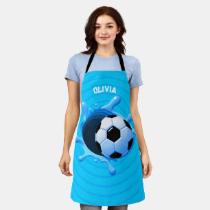 Delantal Apron de pelota de fútbol personalizada