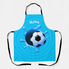 Delantal Apron de pelota de fútbol personalizada