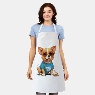 Delantal Aprón de perro de Chihuahua - regalo de cocina par