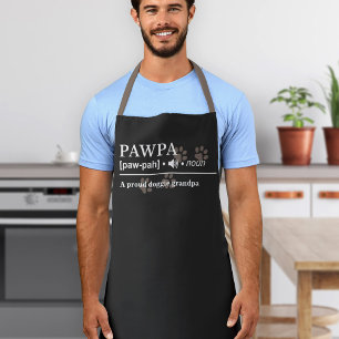 Delantal Apron de Perro Personalizado Pawpa