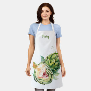 Delantal Apron de Personalizable de alcachofa acuática