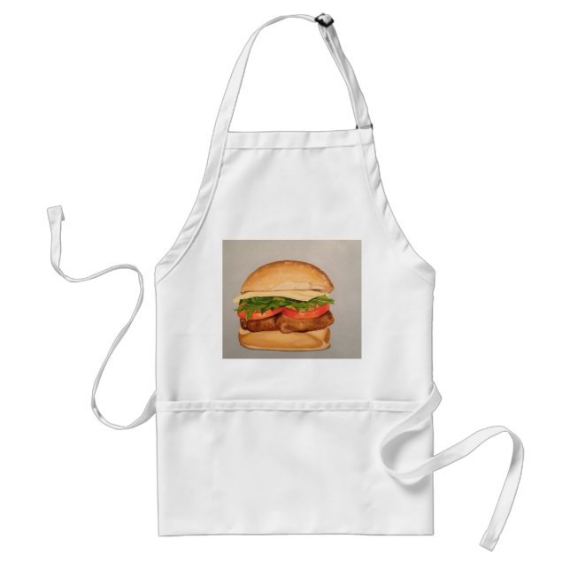 Delantal Apron de pintura de sándwich (Frente)